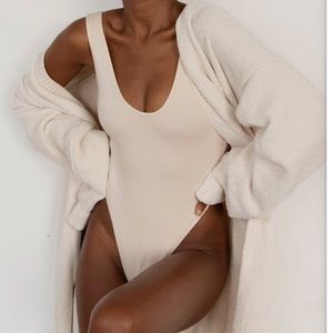 RE ONA Scoop Neck Tank Bodysuit